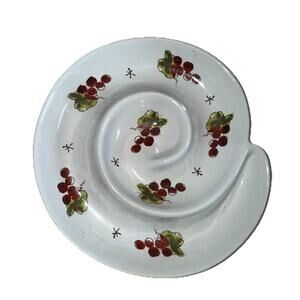 California Pantry Julia Junkin olive appetizers dips 7-in. serving dish 2003